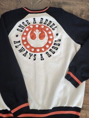 Star Wars🛰 Rebel Cardigan  BoxLunch Exclusive Y2K Disney Starwars Streetwear 🔥